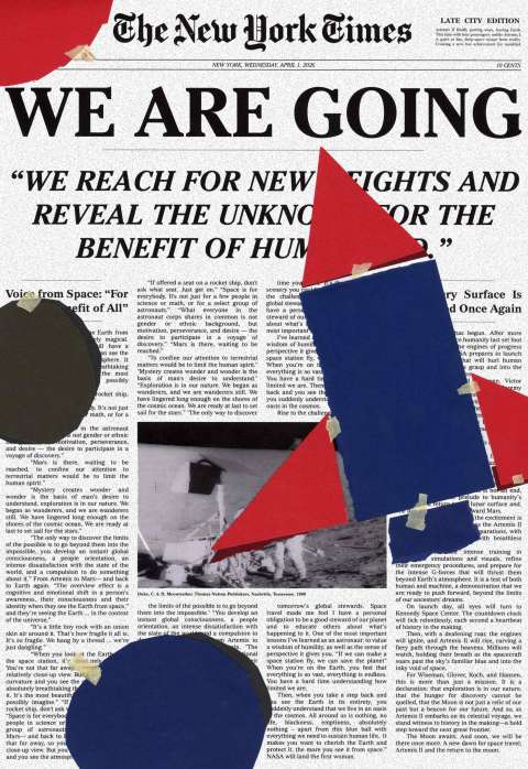 Artemis II NASA Poster