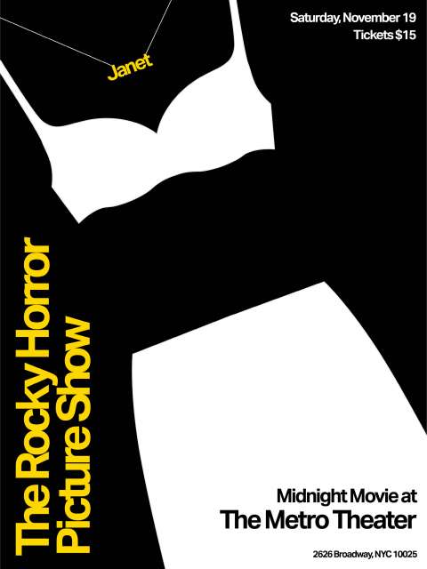 THE ROCKY HORROR PICTURE SHOW / Poster