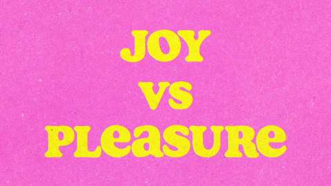 Joy VS Pleasure