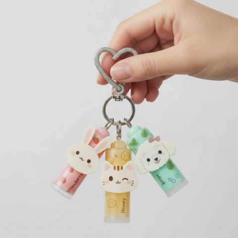Sweet Paws Lip Blam Keychain