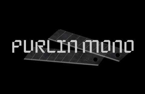 Purlin Mono Typeface