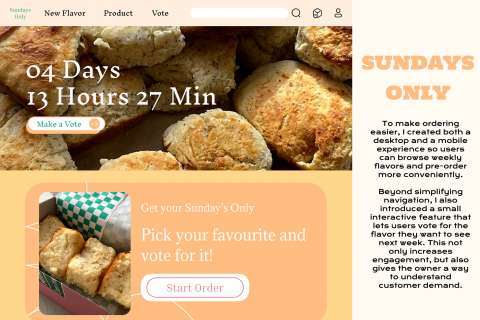 Sundays Only Web Design