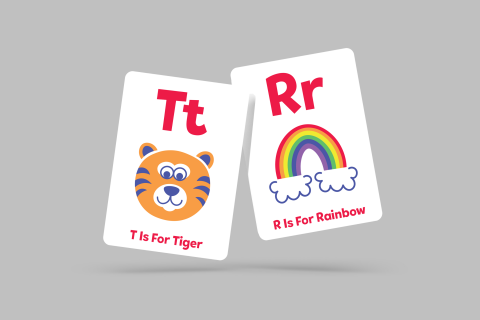 Learn The Alphabet Cards 