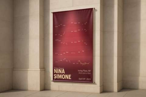 Nina Simone Tribute Concert Poster
