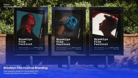 Brooklyn Film Festival Branding