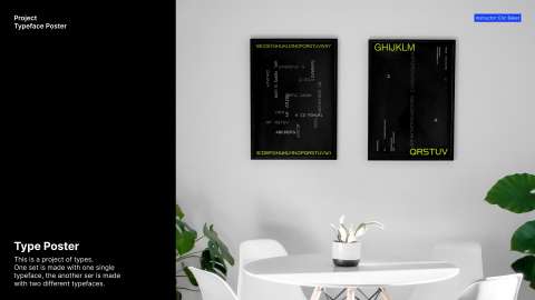 Type Specimen Poster