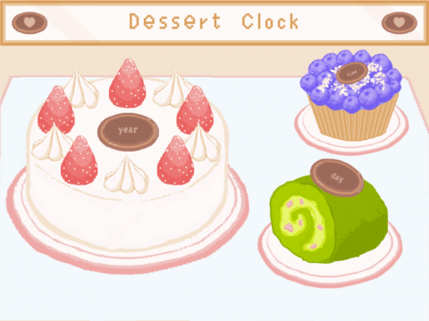 Dessert Clock