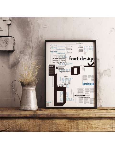 Font Design & Poster