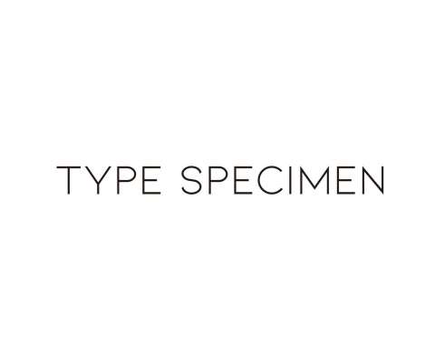 Type Specimen
