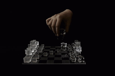 Ice Chess Set 