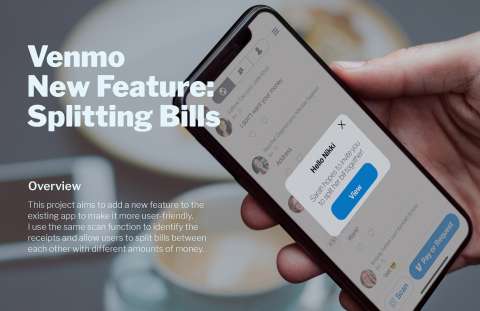 Venmo New Feature: Splitting Bills