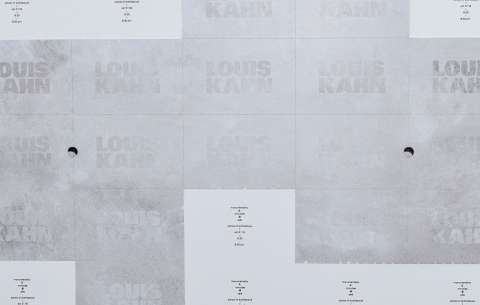 Louis Kahn Yale Architecture Double Poster
