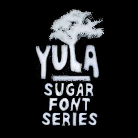 Yula Energy Drinks: Yula Sugar Font Series 