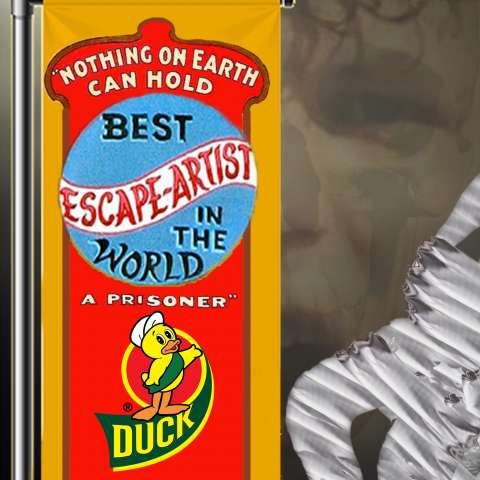 DUCK TAPE: Best Escape-Artist In The World