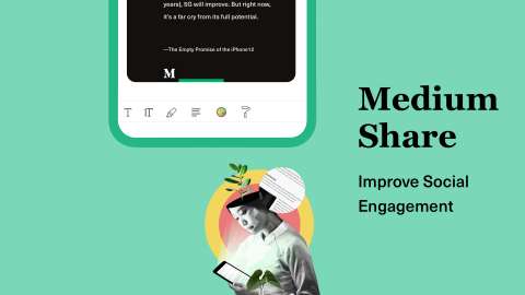 Medium Share: Improving Social Engagement
