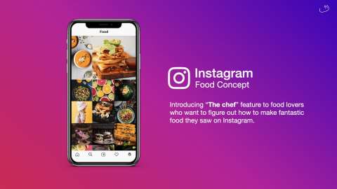 Instagram Food Concept