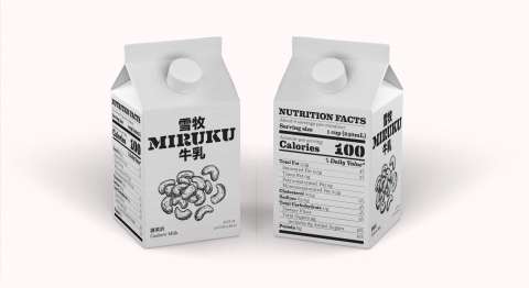 Miruku: Dairy Alternatives Packaging