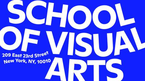 School of Visual Arts Rebrand