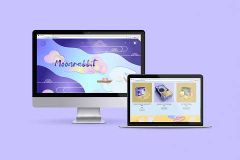 MOONRABBIT Branding Design