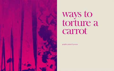 Ways to Torture a Carrot Book Design