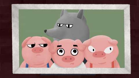 A True Story Of Three Little Pigs