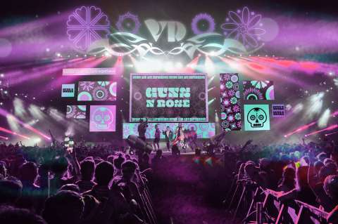 VOODOO Music Festival Branding