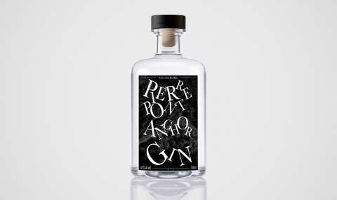 Pierrepont Gin Label Design