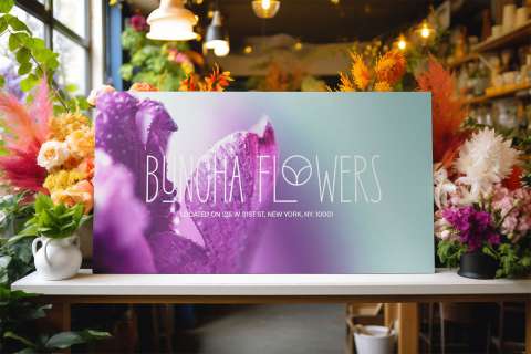 Flower Shop Branding