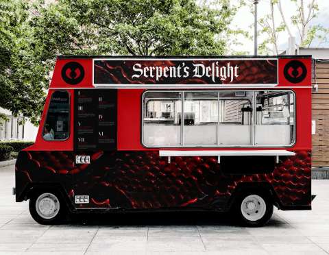 SERPENT'S DELIGHT ICE CREAM TRUCK
