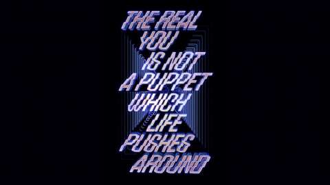 Kinetic Typography Poster