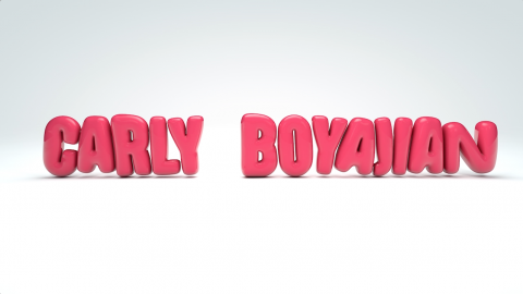 Carly Boyajian Animated Logotype