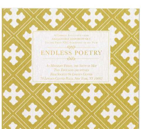 Endless Poetry Invitations (Tarot Cards)