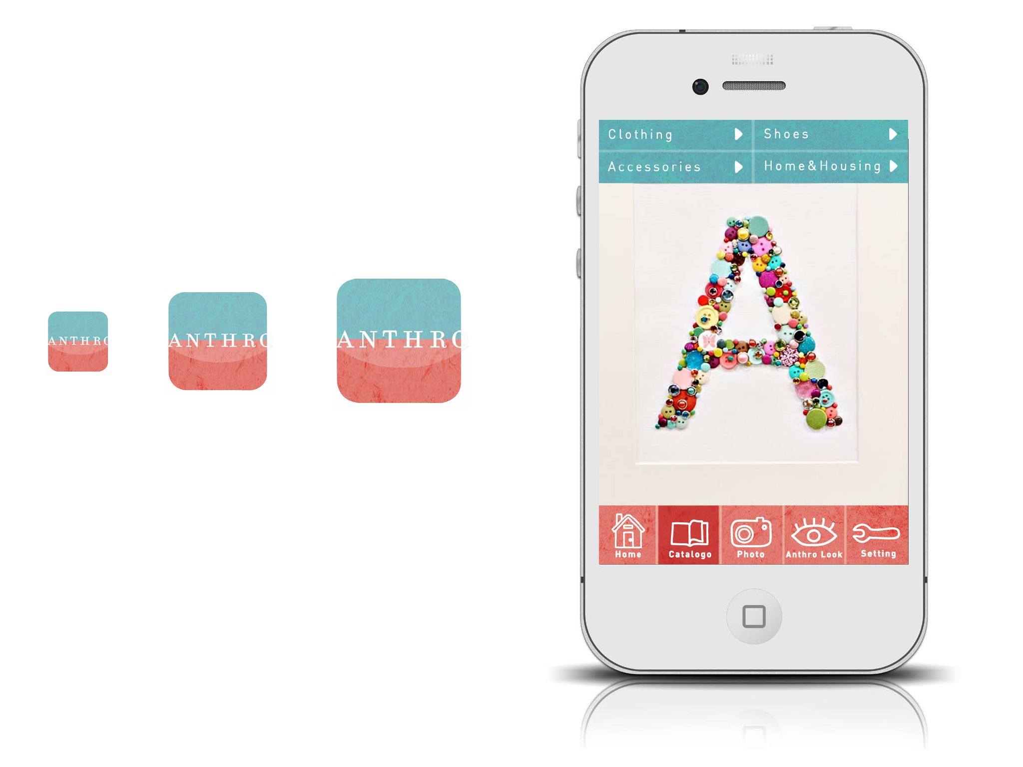 Anthropologie App by Jessi Tsai SVA Design