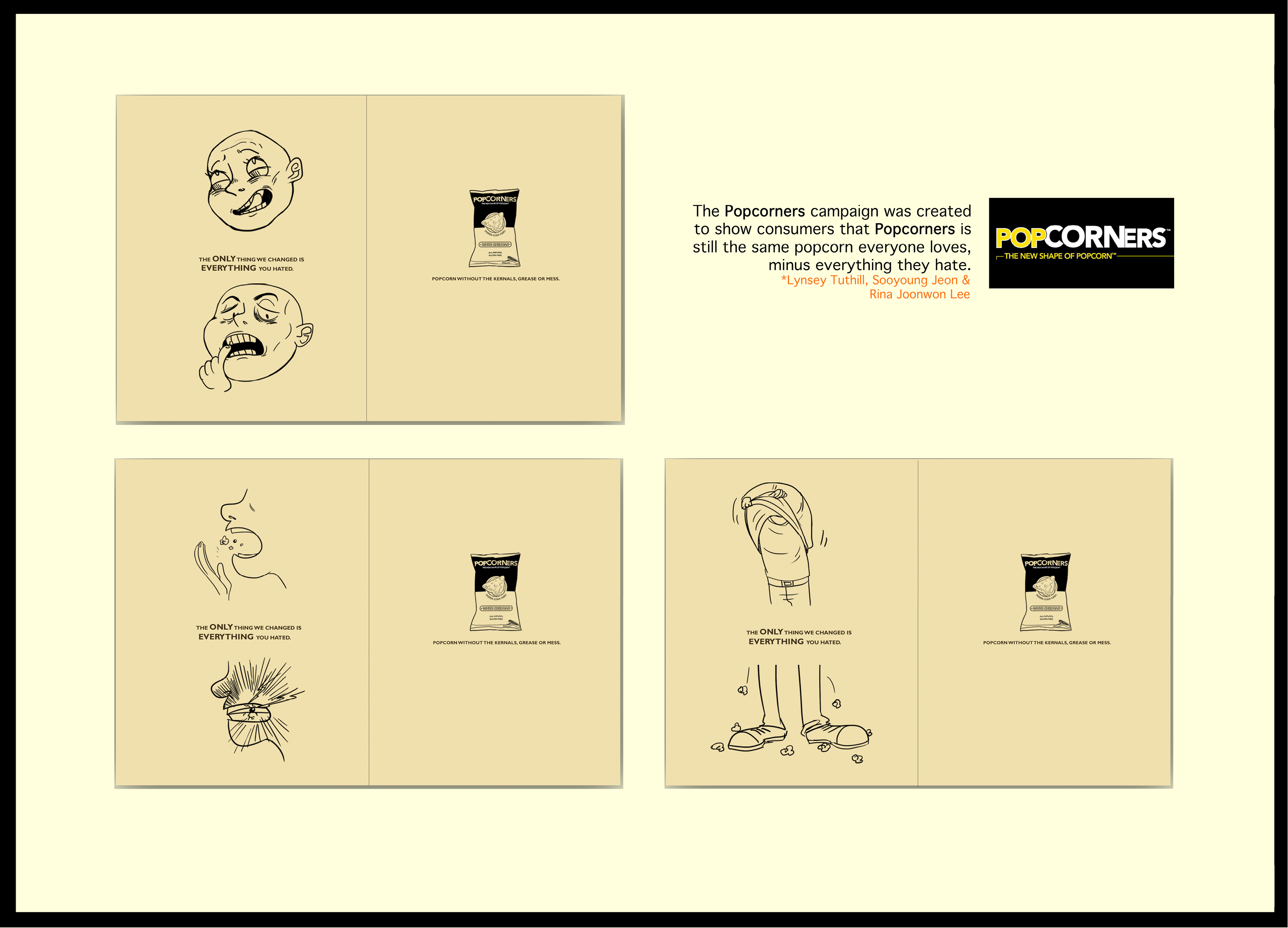 Popcorners Ad by Lynsey Maxine Tuthill SVA Design