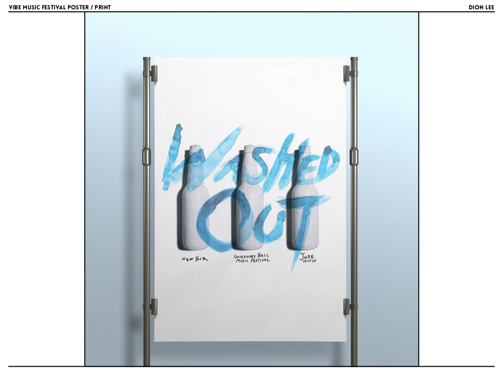 Band Promo Poster Series by Dion DaYeong Lee SVA Design