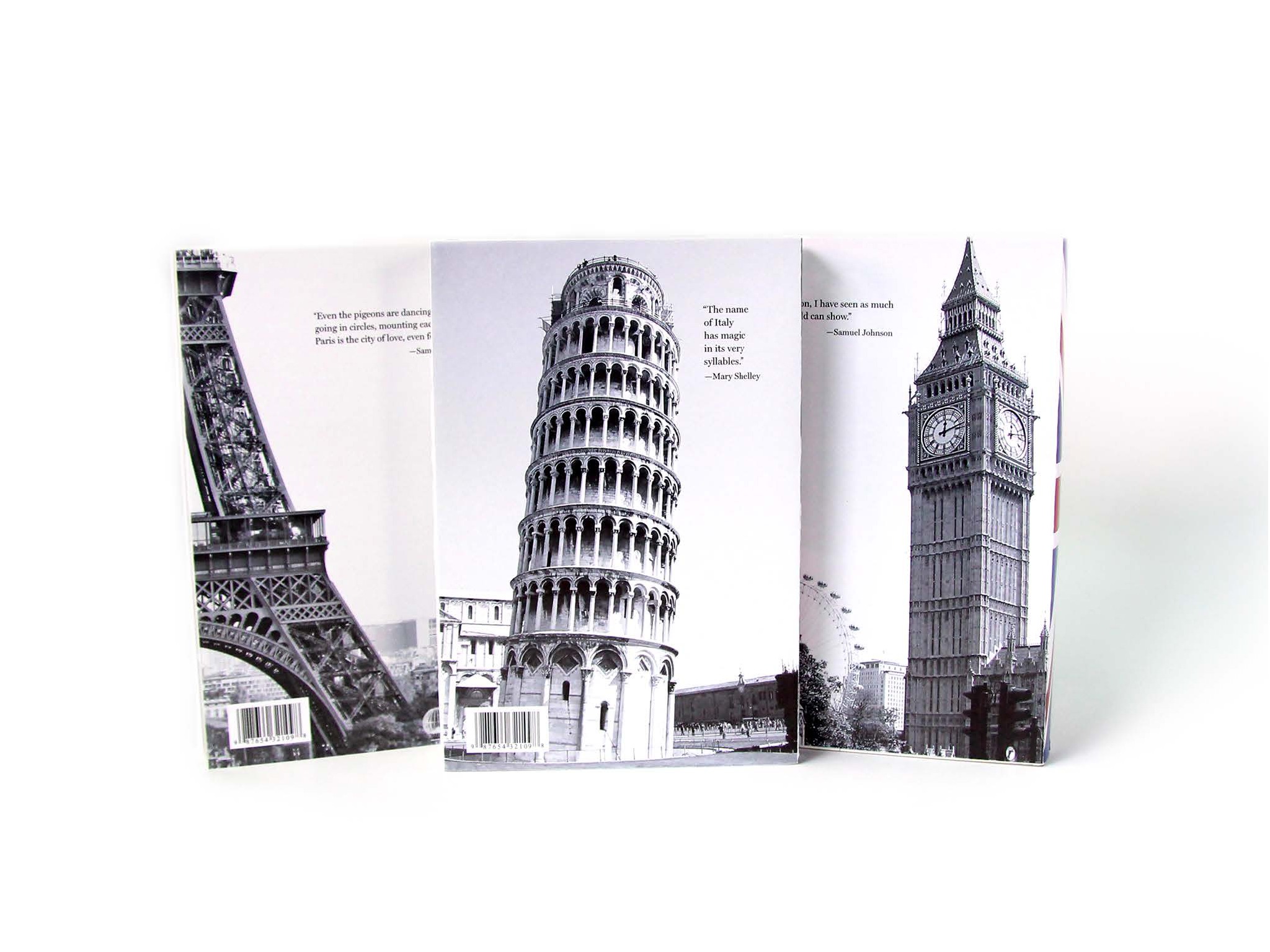 Travel book covers by Yuri Byun SVA Design