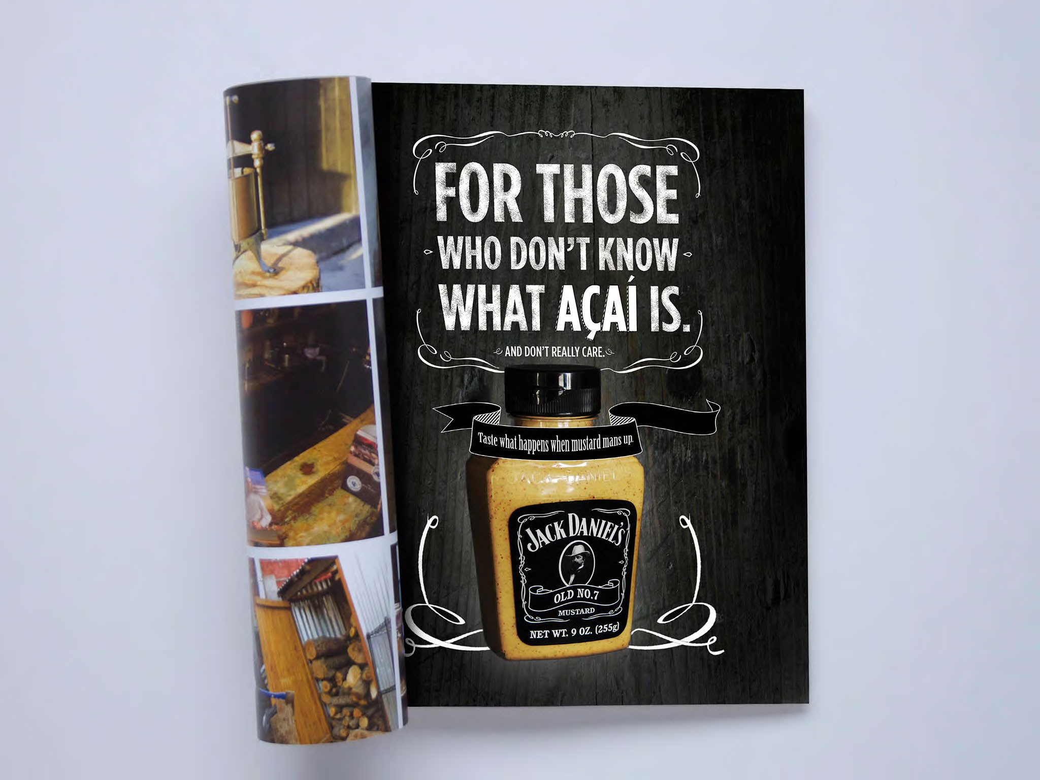 Jack Daniel's Mustard by Gabriella Pugachevsky SVA Design