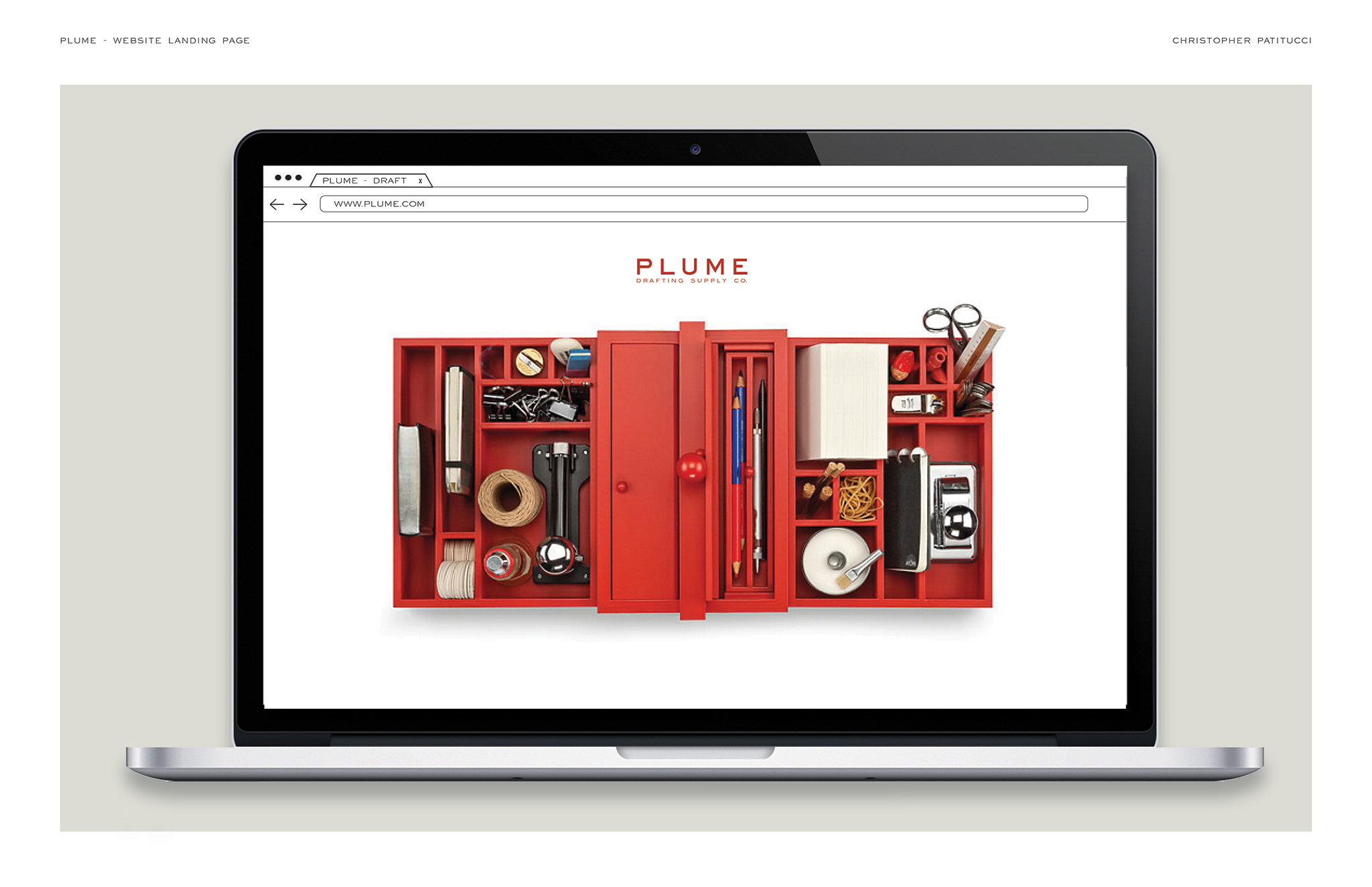 Plume Drafting Supply Co. by Christopher Patitucci SVA Design