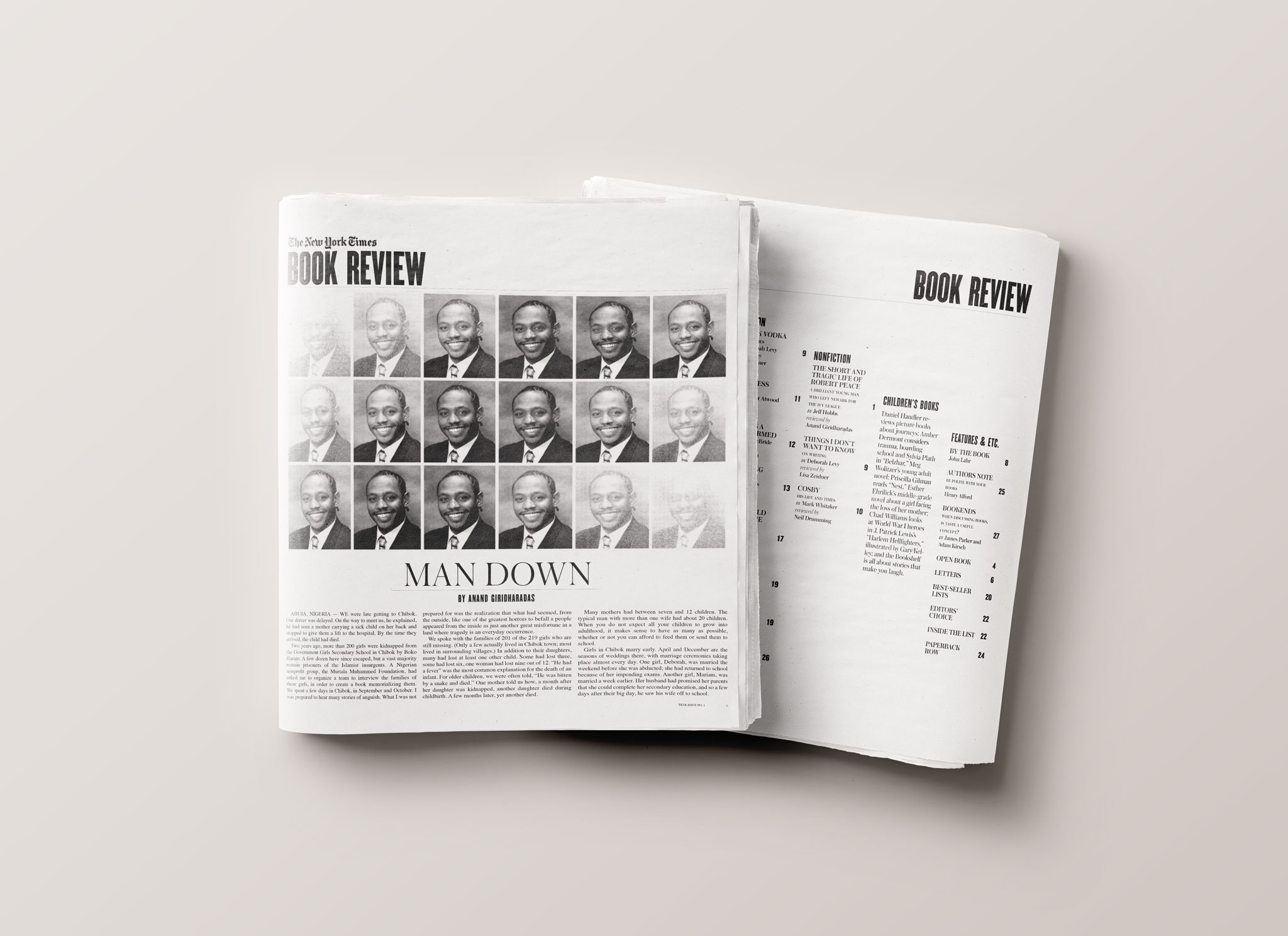 New York Times Book Review by Carly Boyajian SVA Design