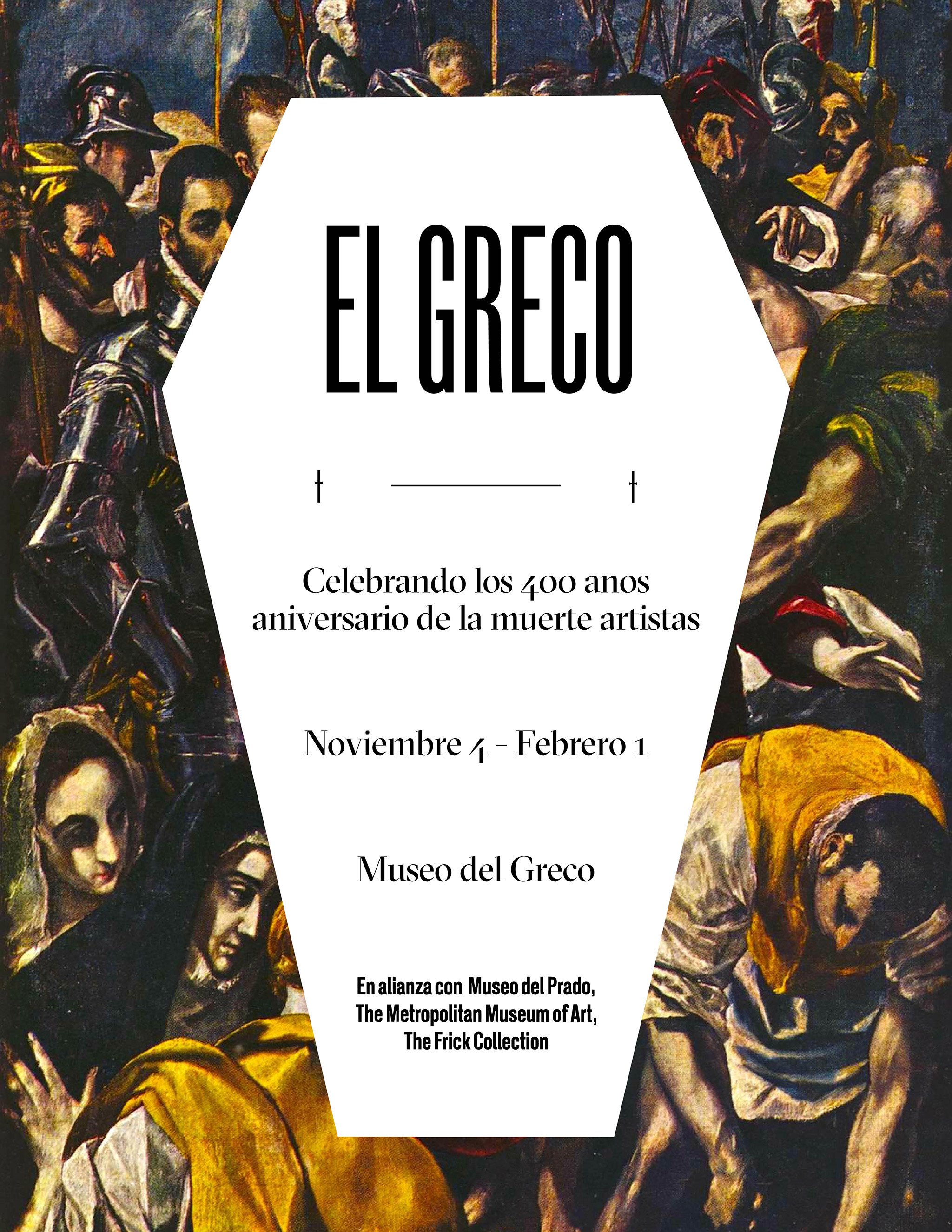 El Greco Exhibit Posters by Caroline Provine SVA Design
