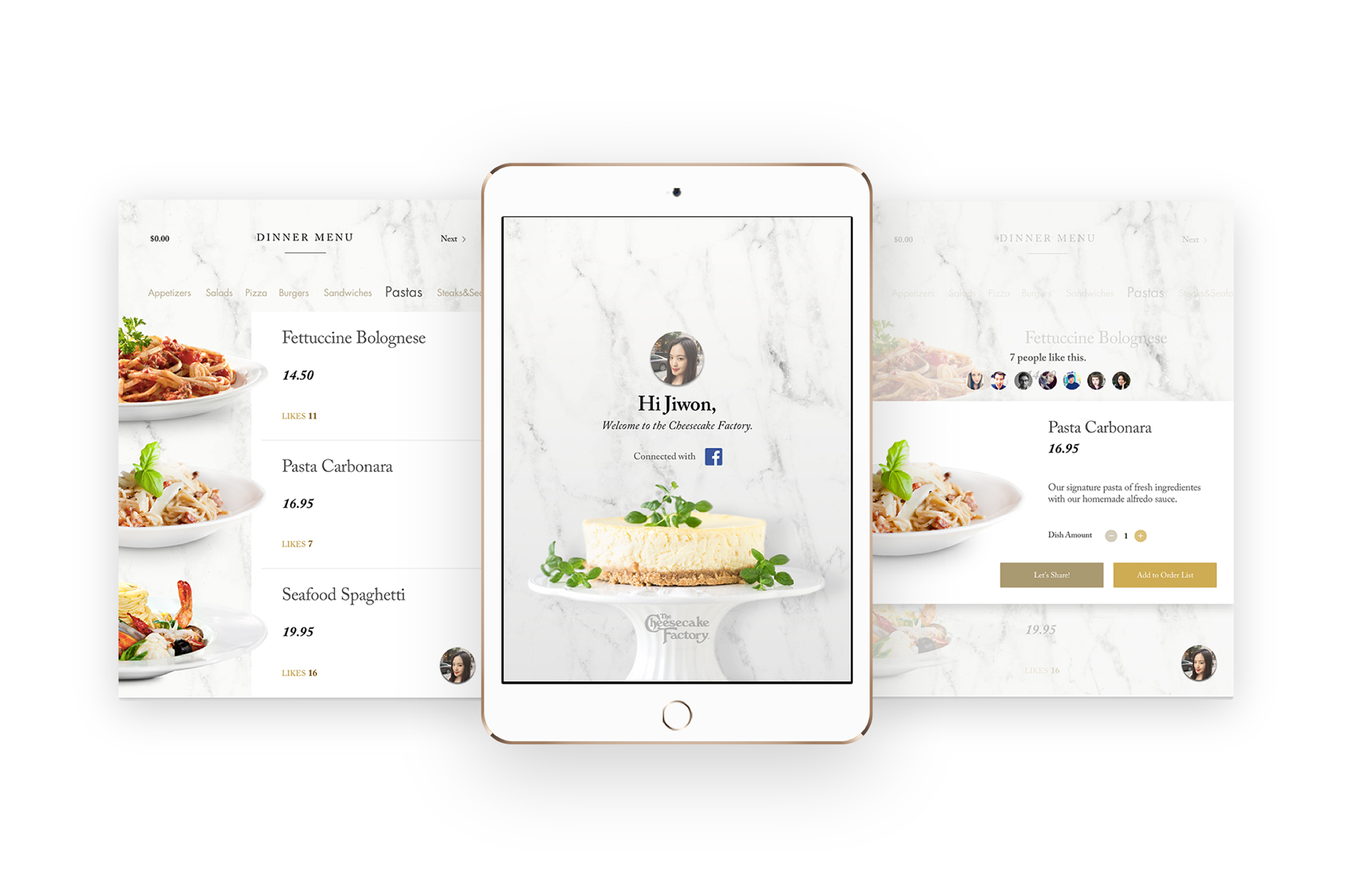 Digital Menu by Jiwon Lee – SVA Design
