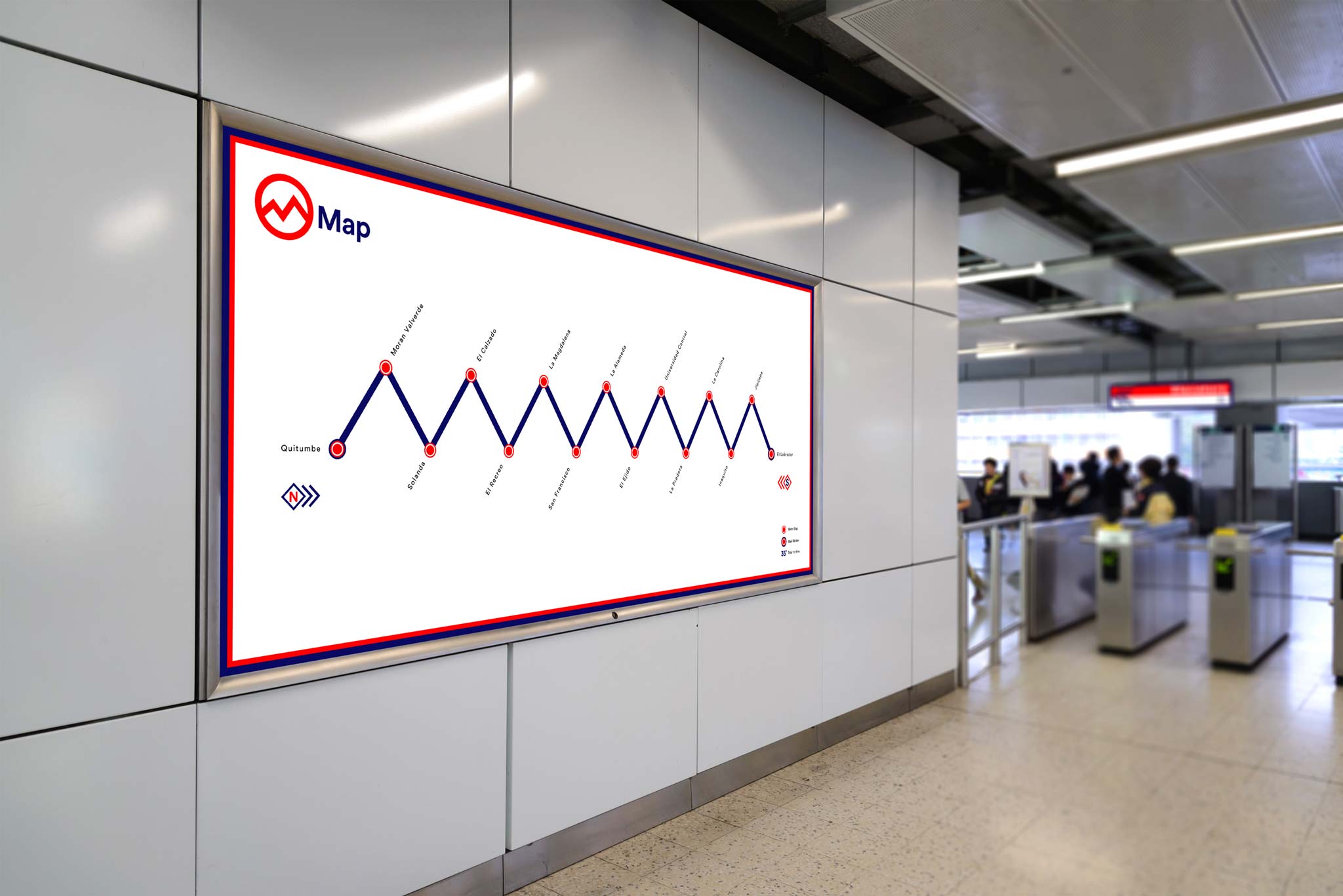 Metro of Quito by Michael Sierra – SVA Design