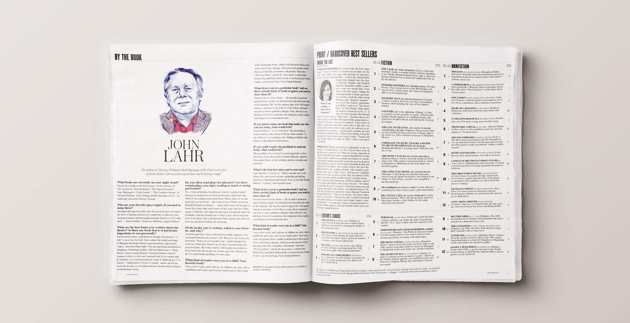New York Times Book Review by Carly Boyajian SVA Design