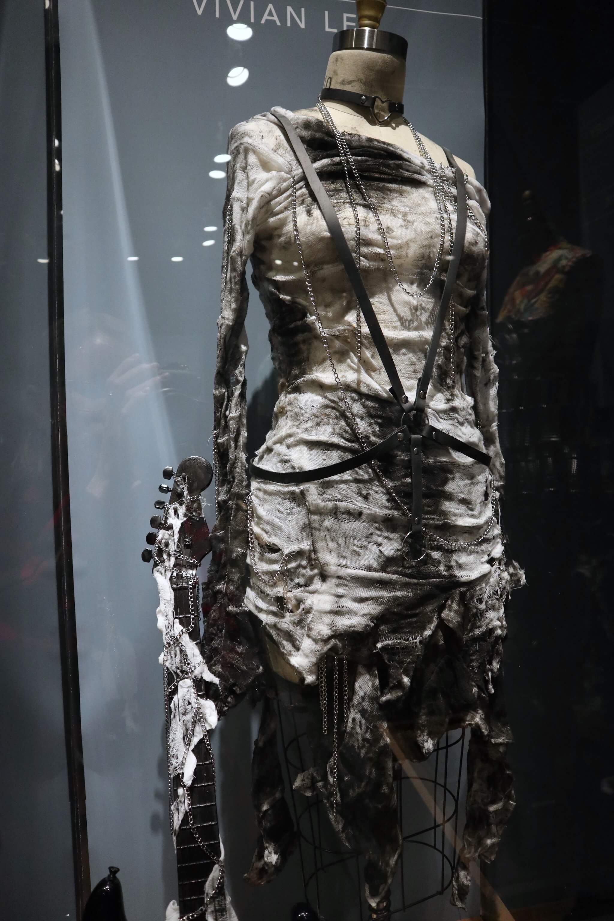 Gauze Dress & Guitar by Vivian Lee SVA Design