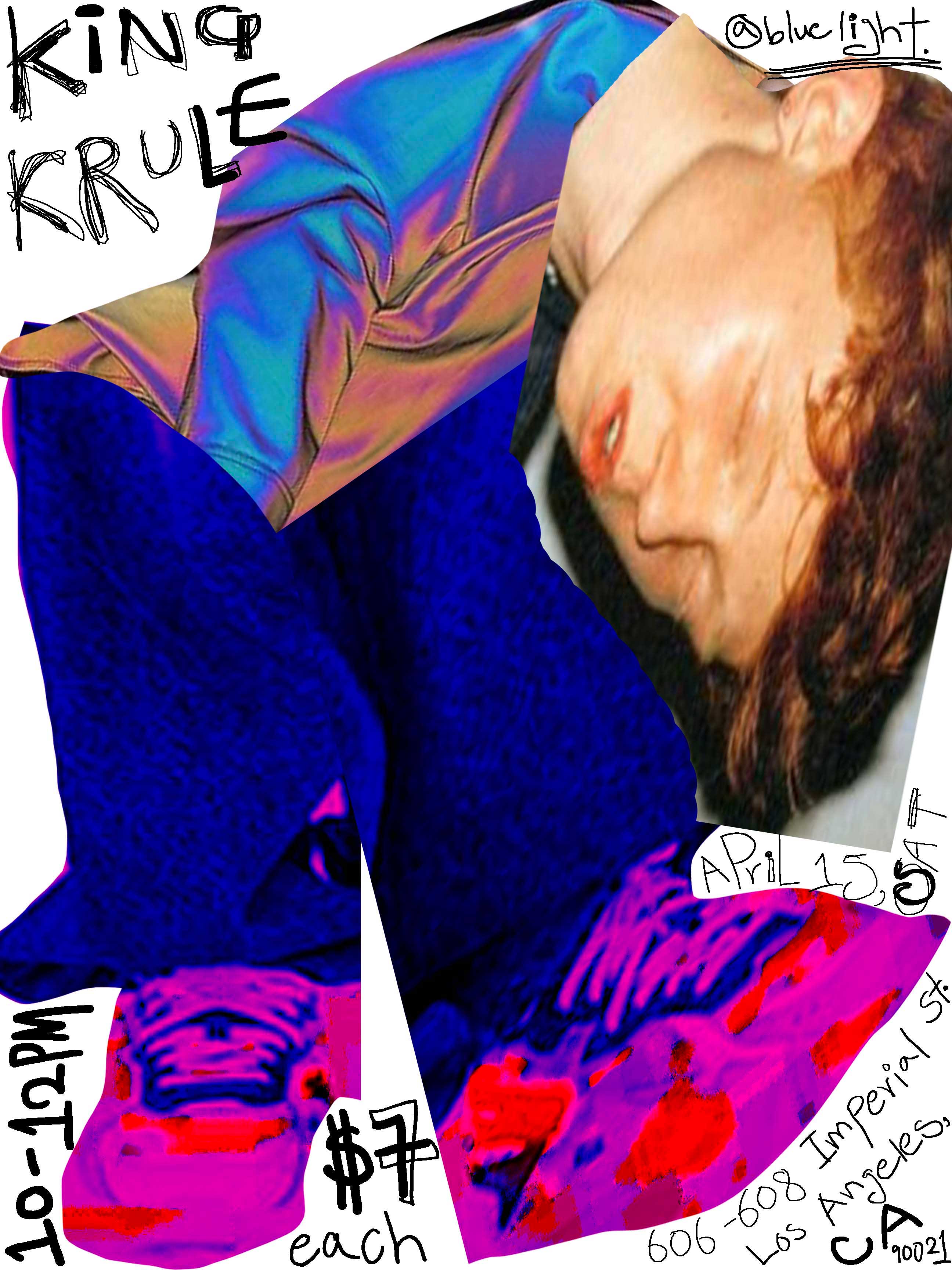 king krule tour poster