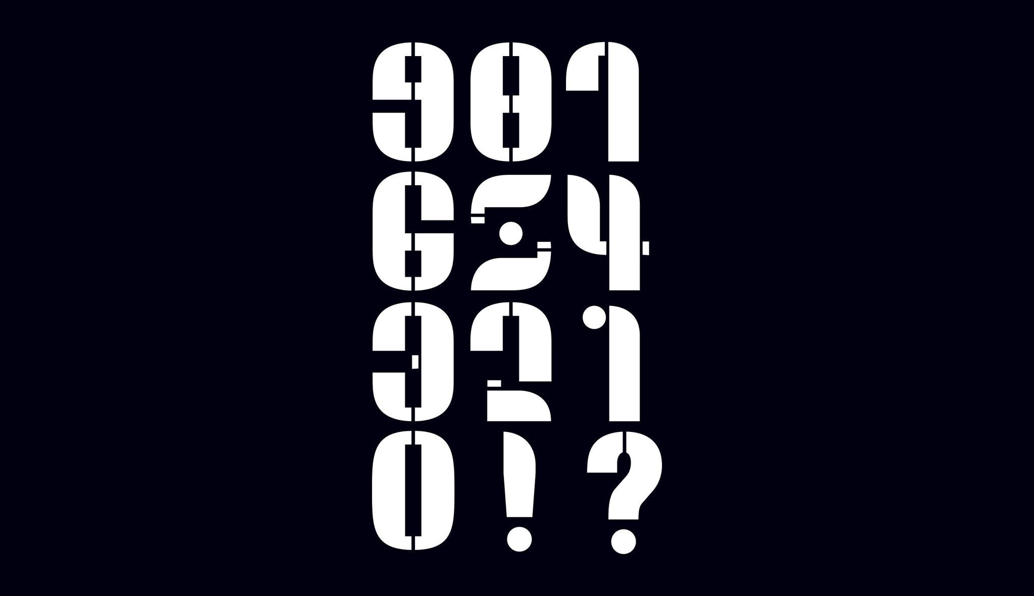 Interstellar Typeface by Jessica Libby – SVA Design