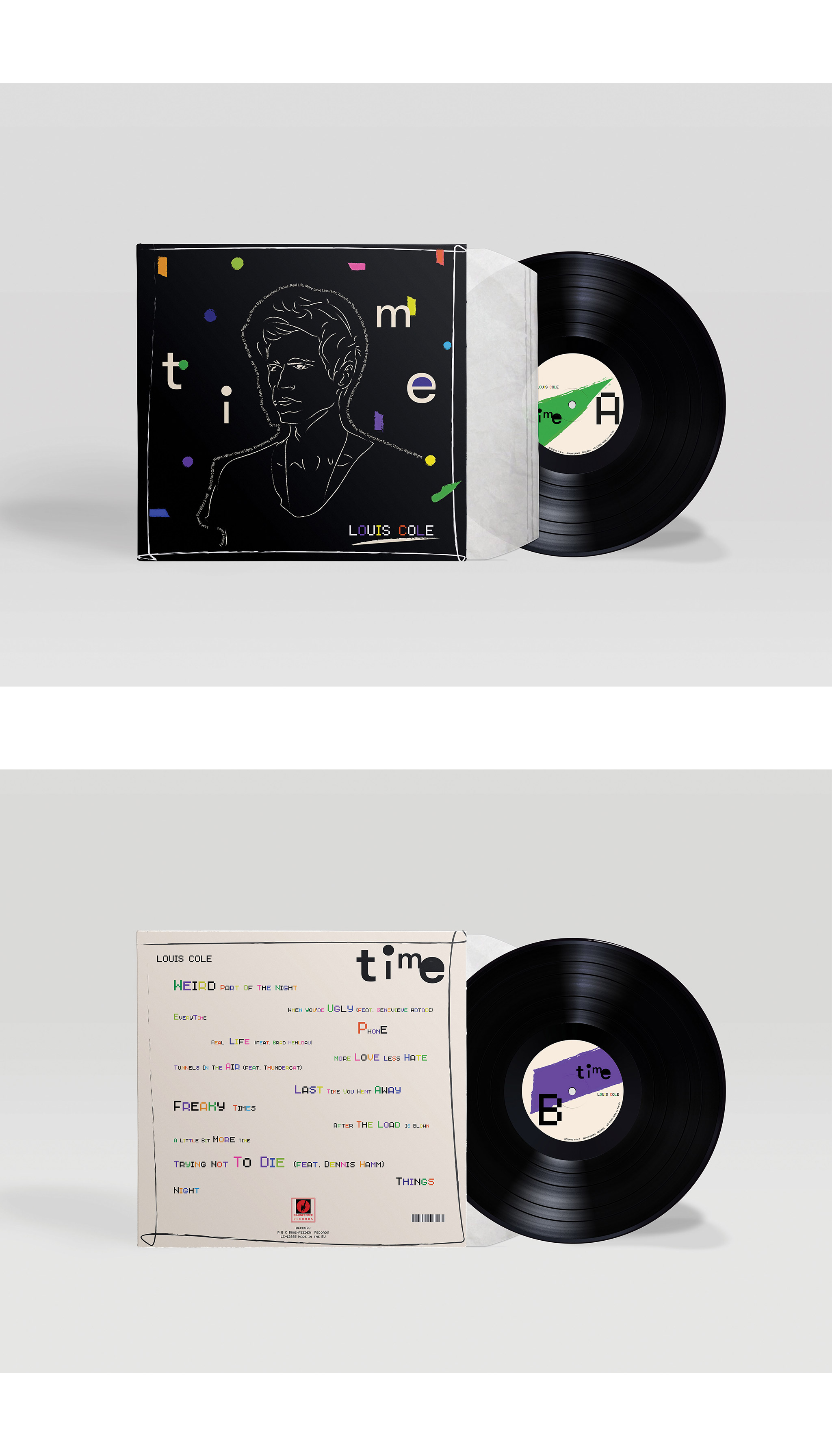 Louis Cole Tour Poster Series & Album Design by Mohan Wang – SVA Design