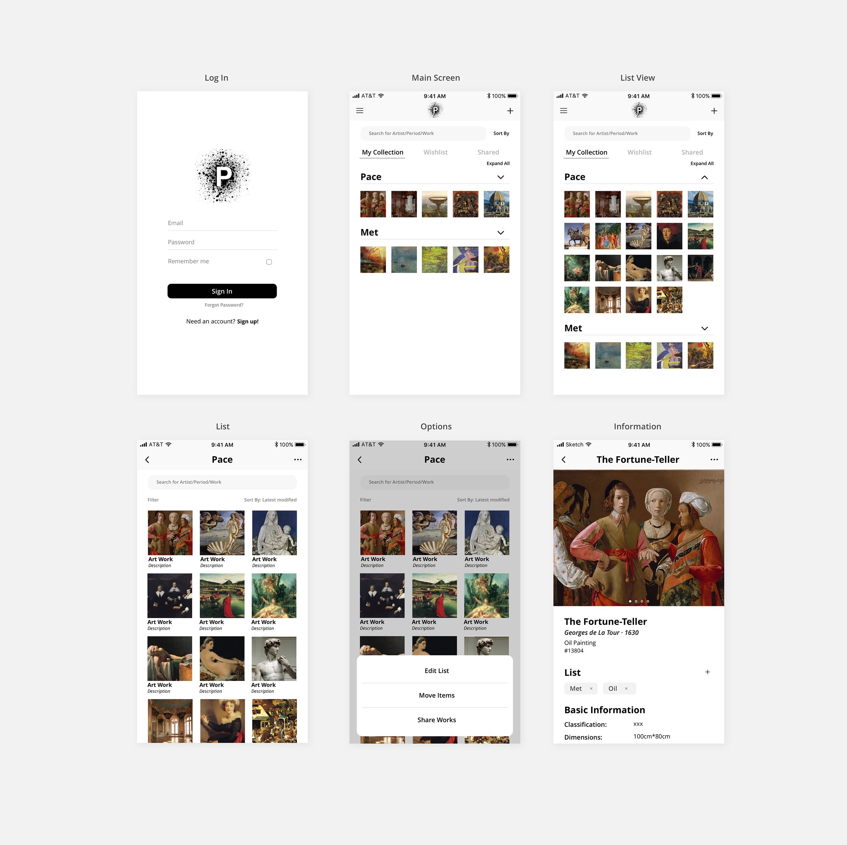 Pace Gallery Palette Collector Edition by Julie Zhu SVA Design