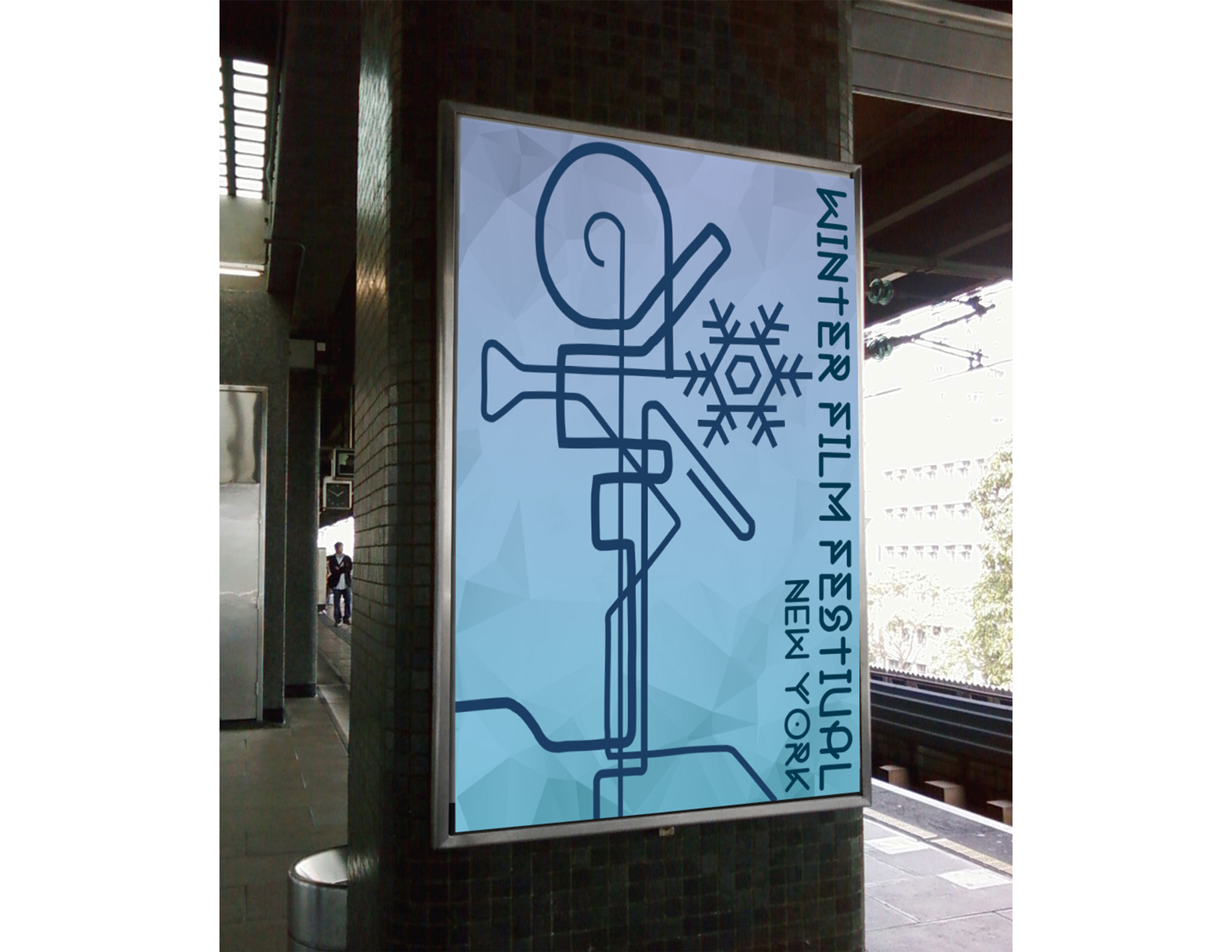 Film Festival Poster by Kexin Xie – SVA Design