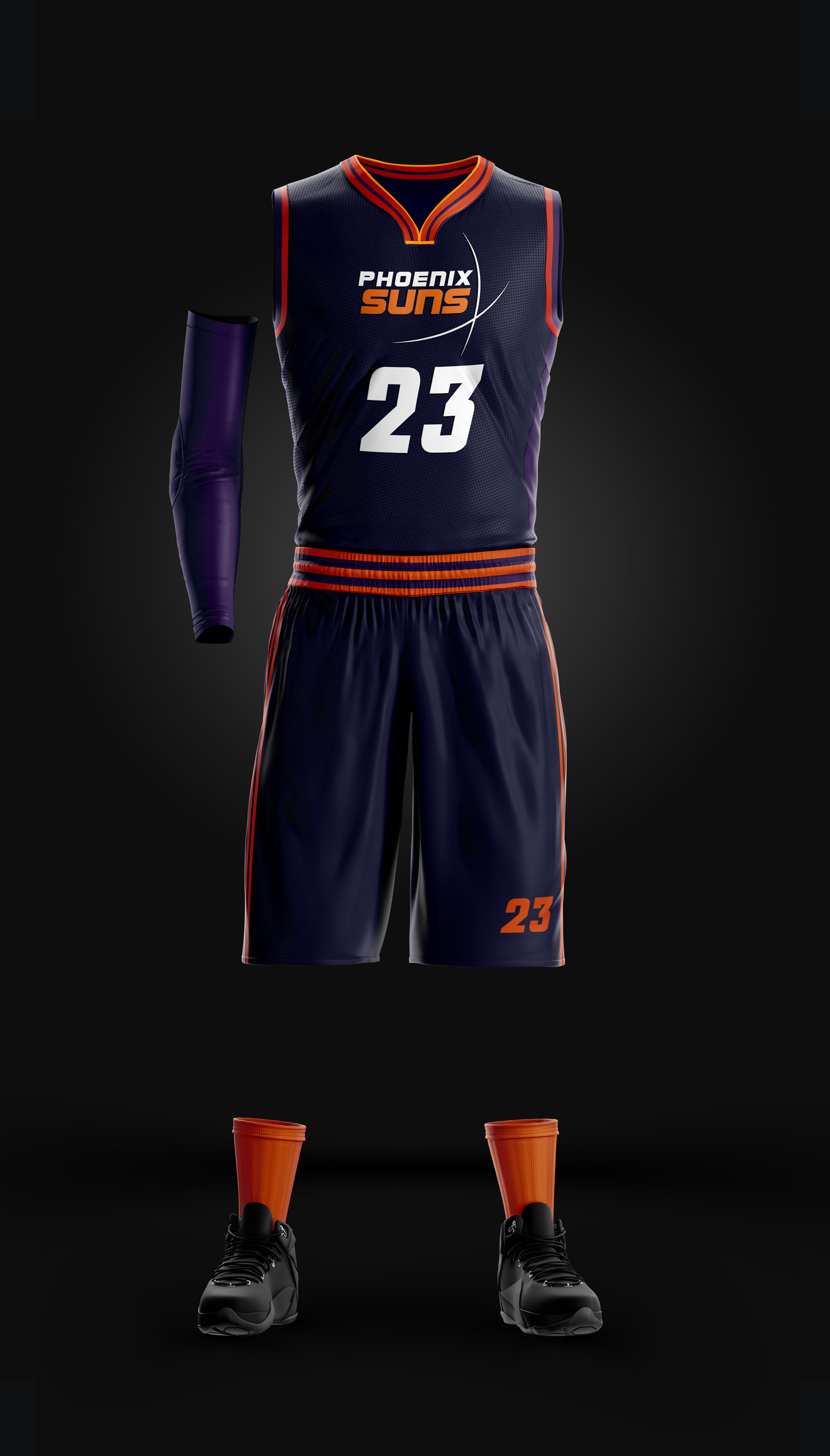 Phoenix Suns: Throwback Evolved Solar Flare Jersey Design Concept : r/suns